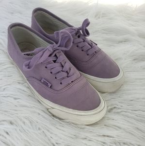 Vans Lavender Suede Size 8.5